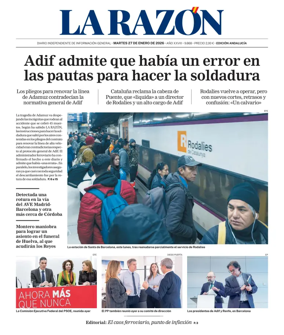 Cover of La Razon (Andalucia)