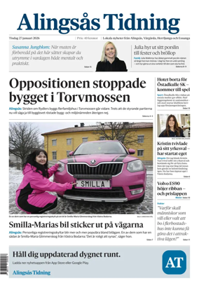Cover of Alingsas Tidning