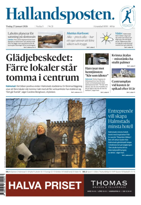 Cover of Hallandsposten