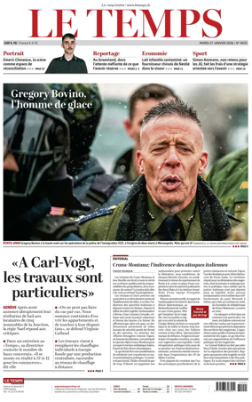 Cover of Le Temps