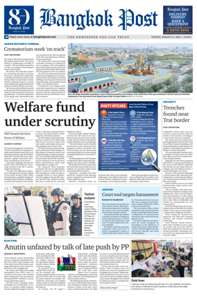 Cover of Bangkok Post