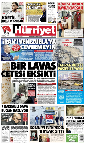 Cover of Hurriyet