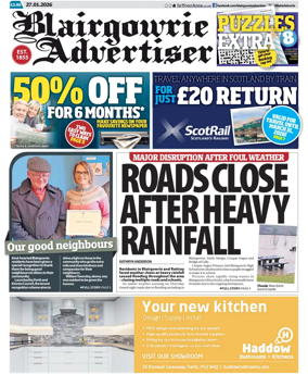 Cover of Blairgowrie Advertiser