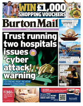 Cover of Burton Mail