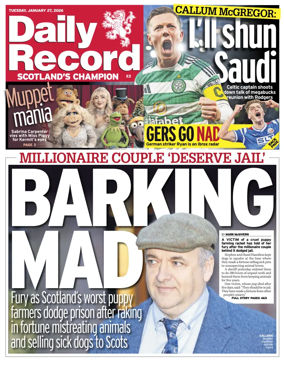 Cover of Daily Record