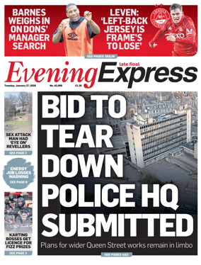 Cover of Evening Express