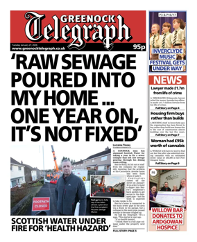 Cover of Greenock Telegraph