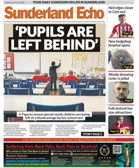 Cover of Sunderland Echo