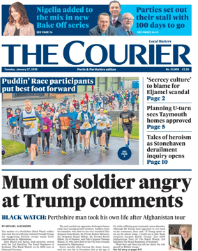 Cover of The Courier & Advertiser (Perth and Perthshire Edition)