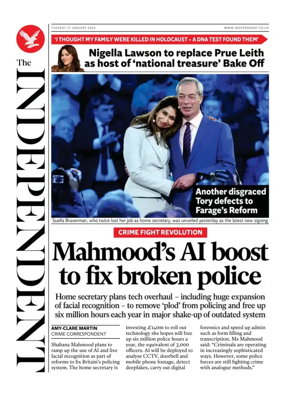 Cover of The Independent