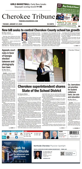 Cover of Cherokee Tribune