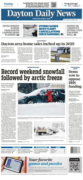 Cover of Dayton Daily News