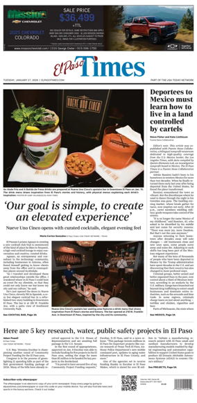 Cover of El Paso Times