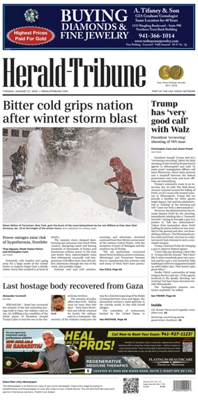 Cover of Herald-Tribune