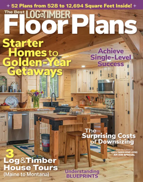 Cover of Log & Timber Home Living