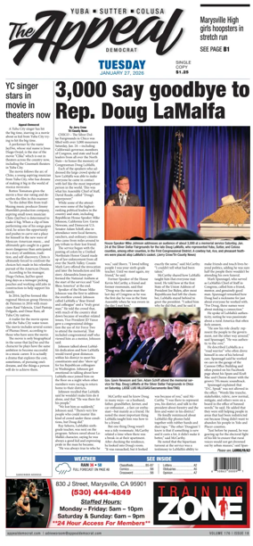 Cover of Marysville Appeal-Democrat