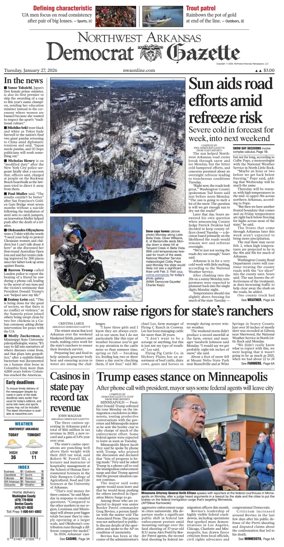 Cover of Northwest Arkansas Democrat-Gazette