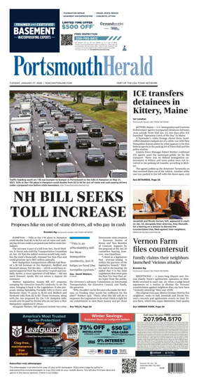 Cover of Portsmouth Herald