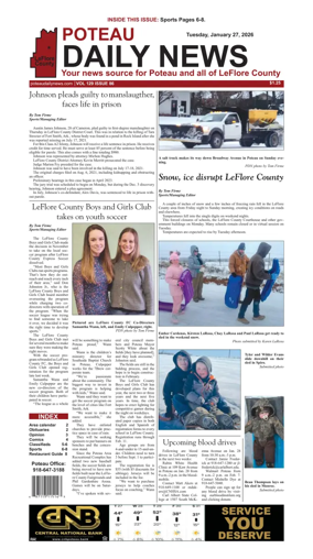 Cover of Poteau Daily News