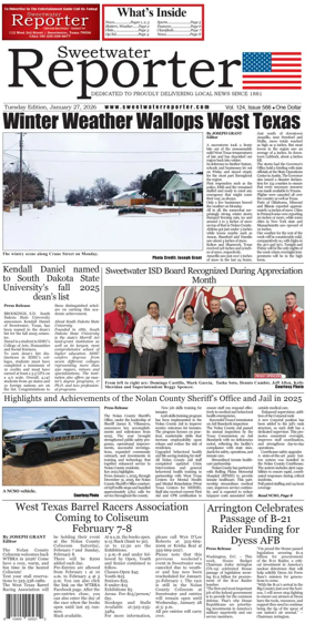 Cover of Sweetwater Reporter