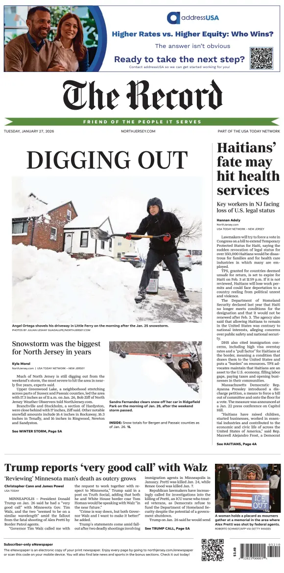 Cover of The Bergen Record