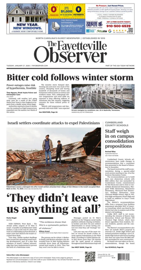 Cover of The Fayetteville Observer