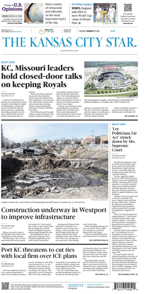 Cover of The Kansas City Star