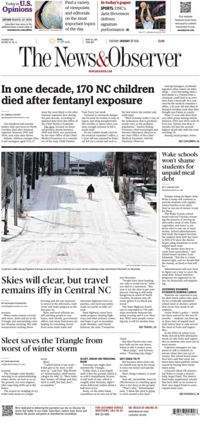 Cover of The News & Observer