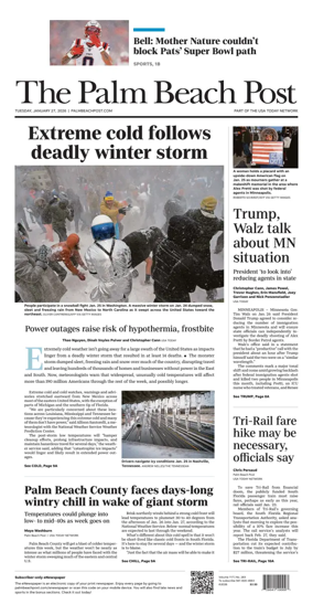 Cover of The Palm Beach Post