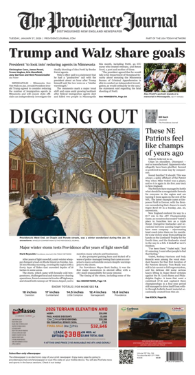 Cover of The Providence Journal