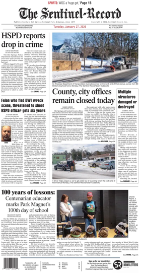 Cover of The Sentinel-Record