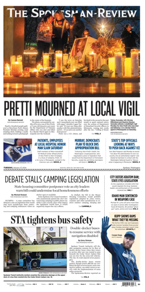 Cover of The Spokesman-Review (Spokane)