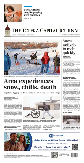 Cover of The Topeka Capital-Journal