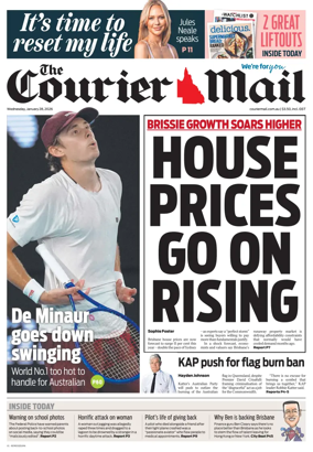 Cover of The Courier-Mail
