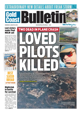Cover of The Gold Coast Bulletin