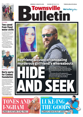 Cover of Townsville Bulletin