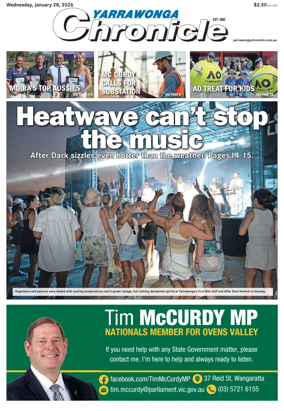 Cover of Yarrawonga Chronicle