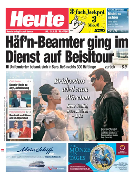 Cover of Heute - Oberosterreich Ausgabe