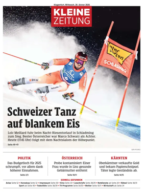 Cover of Kleine Zeitung Kaernten
