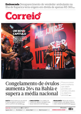 Cover of Correio da Bahia