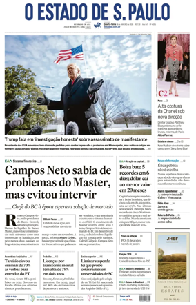 Cover of O Estado de S. Paulo