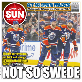 Cover of Edmonton Sun