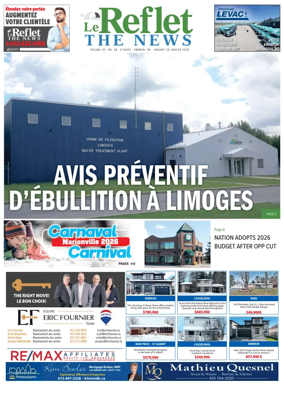 Cover of Le Reflet (The News)