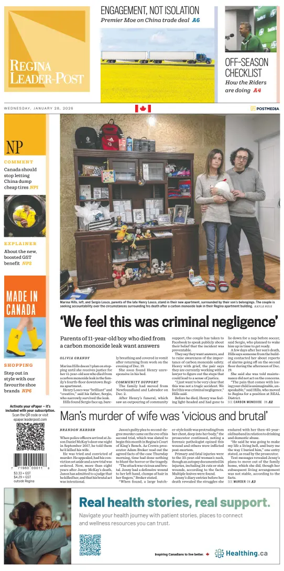 Cover of Regina Leader-Post