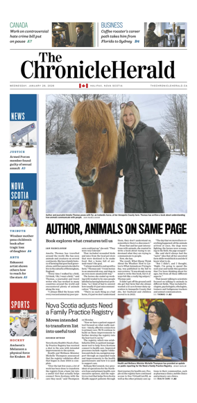 Cover of The Chronicle Herald (Provincial)