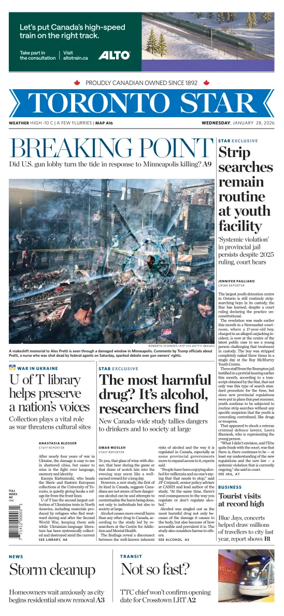 Cover of Toronto Star