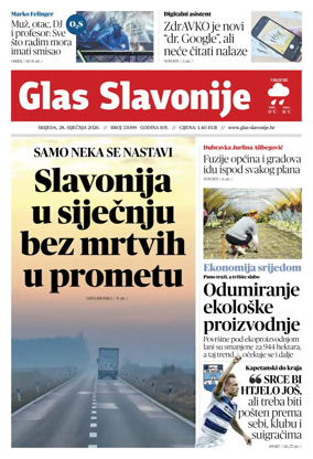 Cover of Glas Slavonije