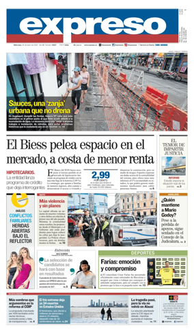 Cover of Diario Expreso