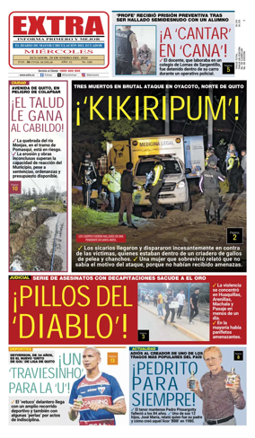 Cover of Diario Extra