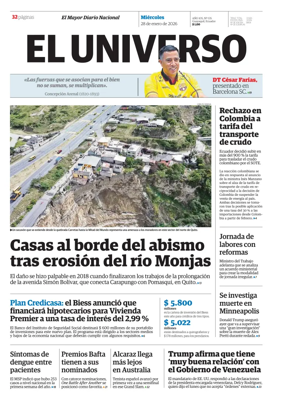 Cover of El Universo